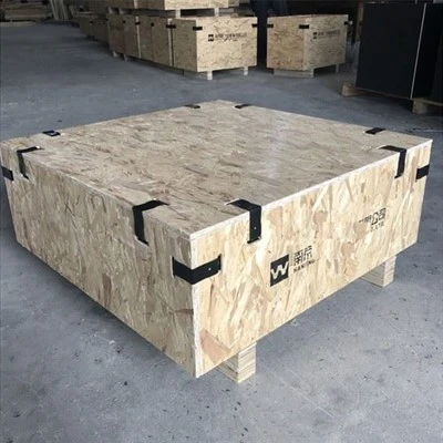 Scatola di legno industriale